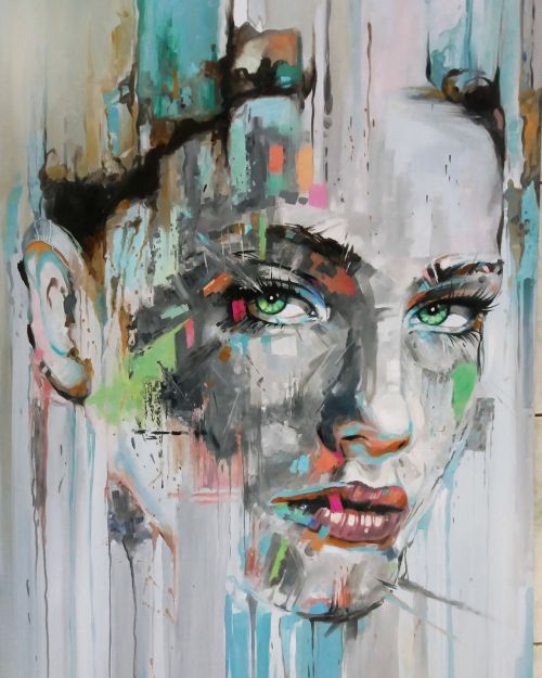 Pictura pe numere – Doar tu, 40x50cm