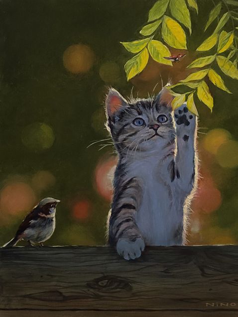 Pictura pe numere – Un joc vesel, 40x50cm