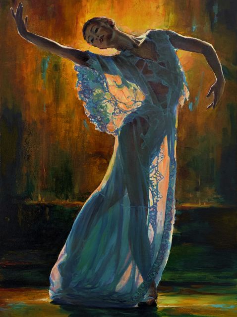 Pictura pe numere – Dansul este dragoste, 40x50cm