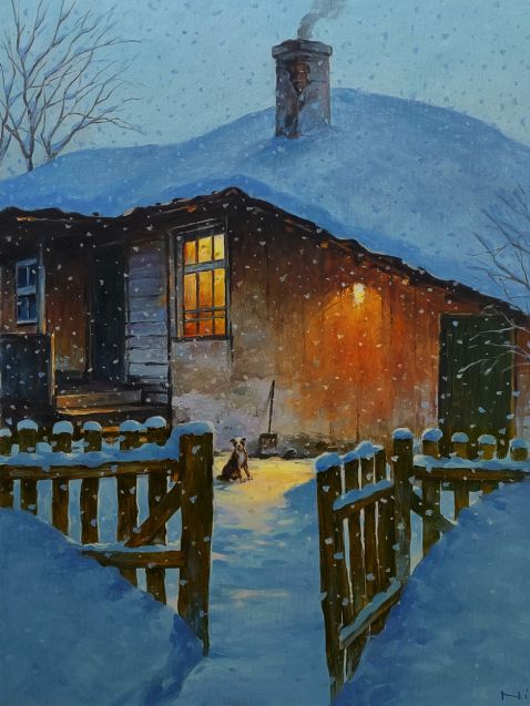 Pctura pe numere – Tacere, 40x50cm