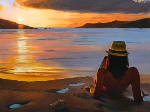 Pictura pe numere – Pasii timpului, 40x50cm