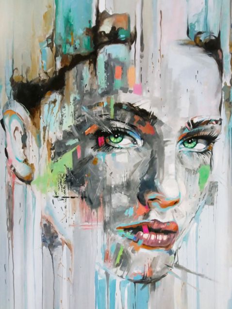 Pictura pe numere – Doar tu, 30x40cm