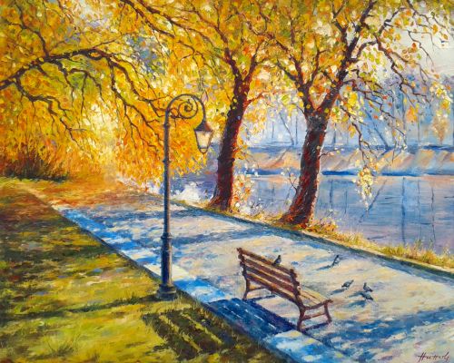 Pictura pe numere – O zi insorita, 40x50cm