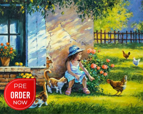 Pictura pe numere – Vacanta de vara, 40x50cm
