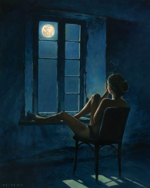 Pictura pe numere – In tacerea noptii, 40x50cm