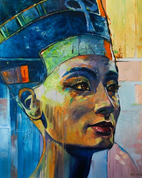 Pictura pe numere – Nefertiti, 40x50cm