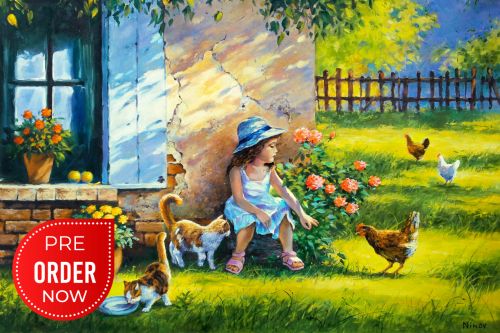 Pictura pe numere – Vacanta de vara, 40x60cm