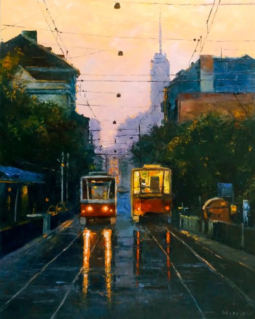 Pictura pe numere – Bulevard, 40x50cm