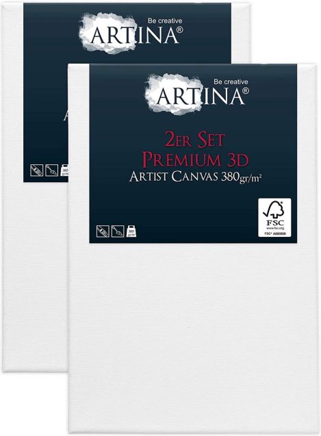 Set 2 panze 3D 40x60 cm - 380 g/m²