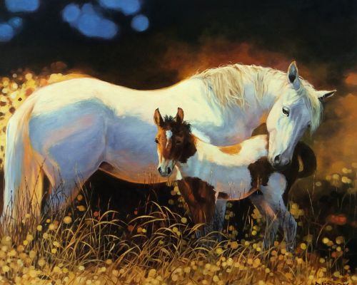 Pictura pe numere – Mostenire, 40x50cm