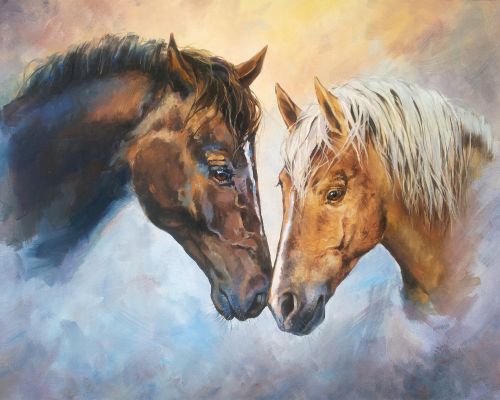 Pictura pe numere -  Blande, 40x50cm